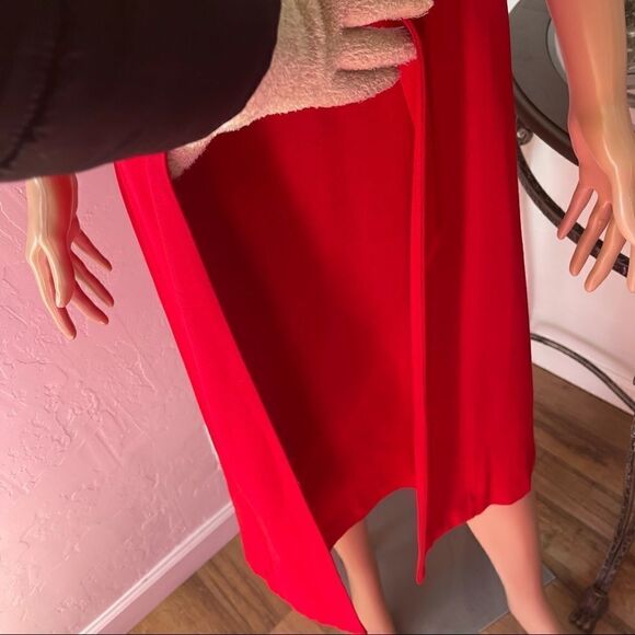 NWT Danny & Nicole 80’s Vintage Red Dress Size 14 - Picture 8 of 9